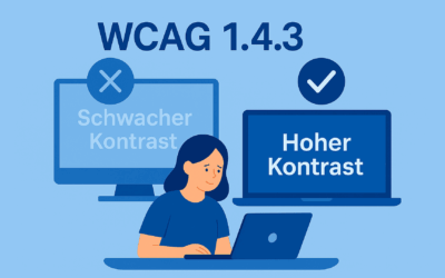 1.4.3 Kontrast (Minimum): Wenn Text und Hintergrund Freunde werden (AA)