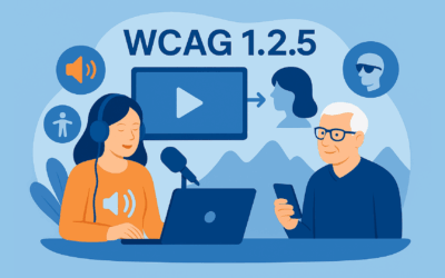 1.2.5 Audiodeskription bei Videos: Wenn Bilder nicht sichtbar sind (AA)