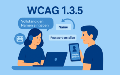 1.3.5 Identify Input Purpose: Wenn Formulare mitdenken (AA)